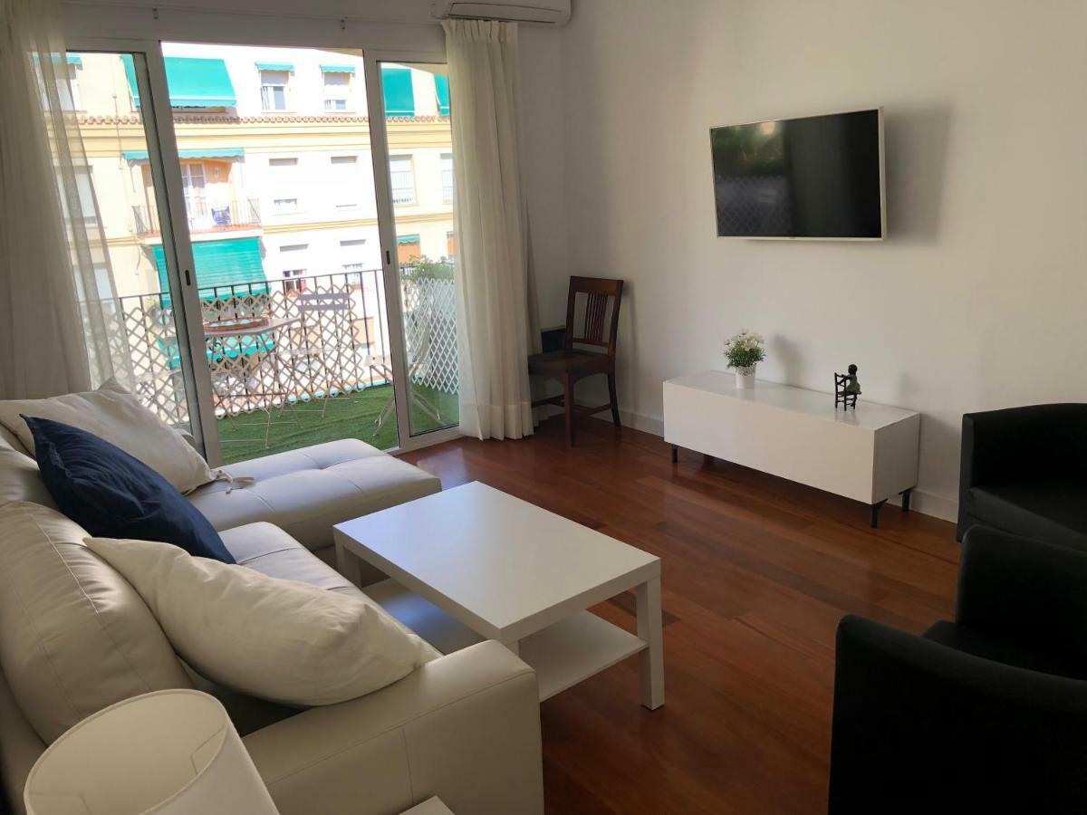 Apartamento Malagueta 1 Linea Playa Centro Málaga Dış mekan fotoğraf