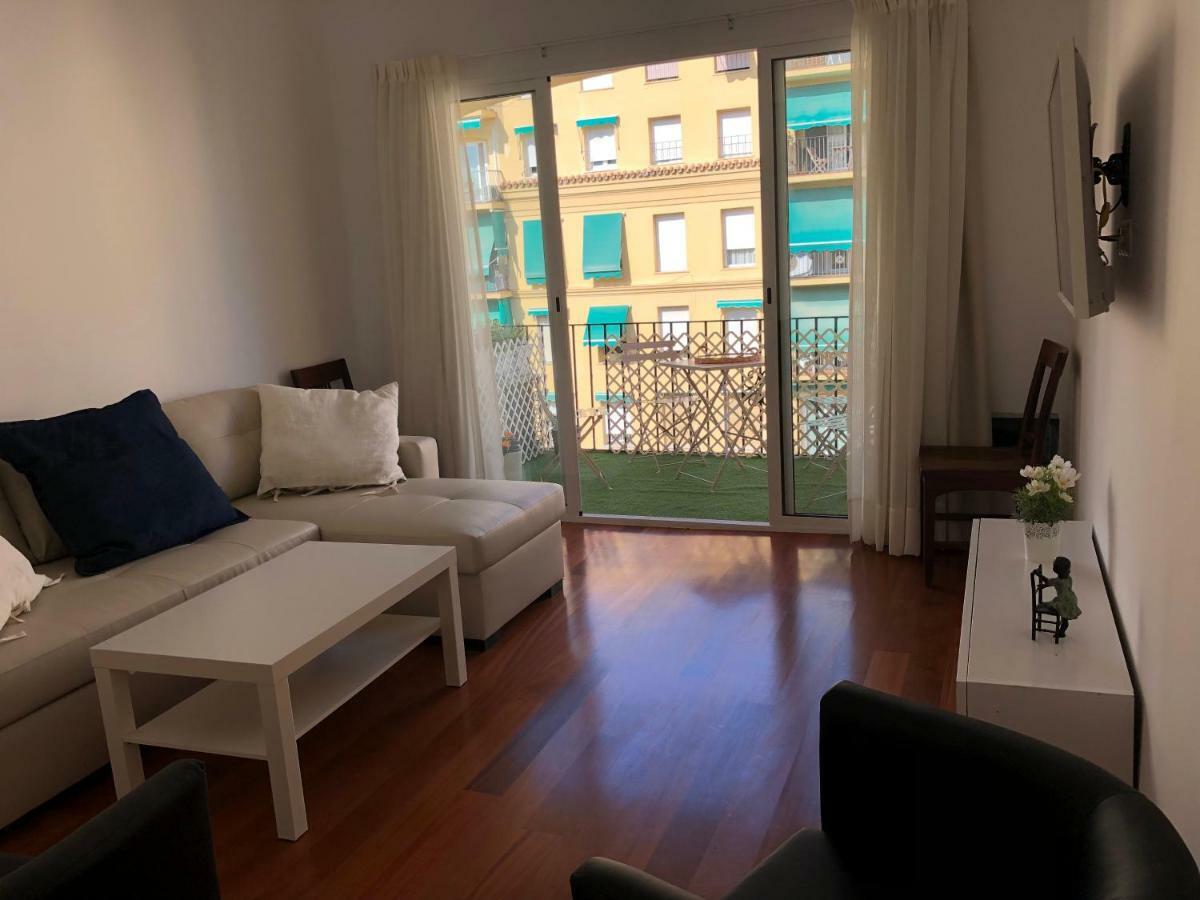 Apartamento Malagueta 1 Linea Playa Centro Málaga Dış mekan fotoğraf