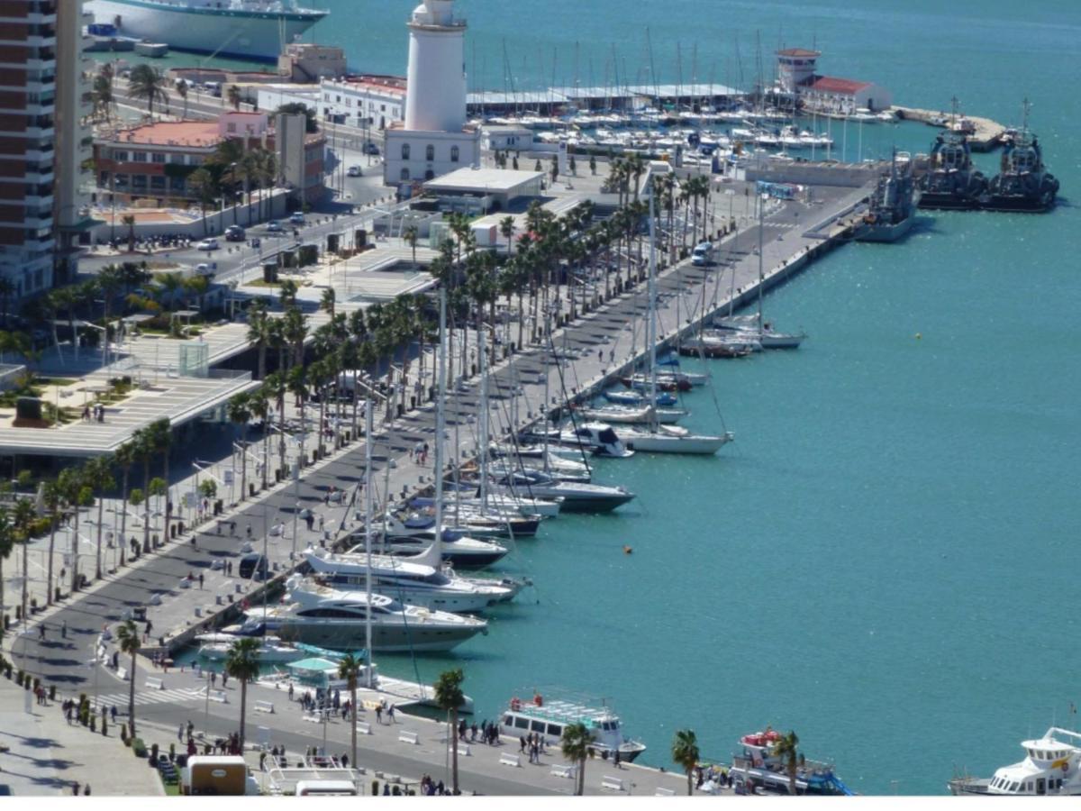 Apartamento Malagueta 1 Linea Playa Centro Málaga Dış mekan fotoğraf