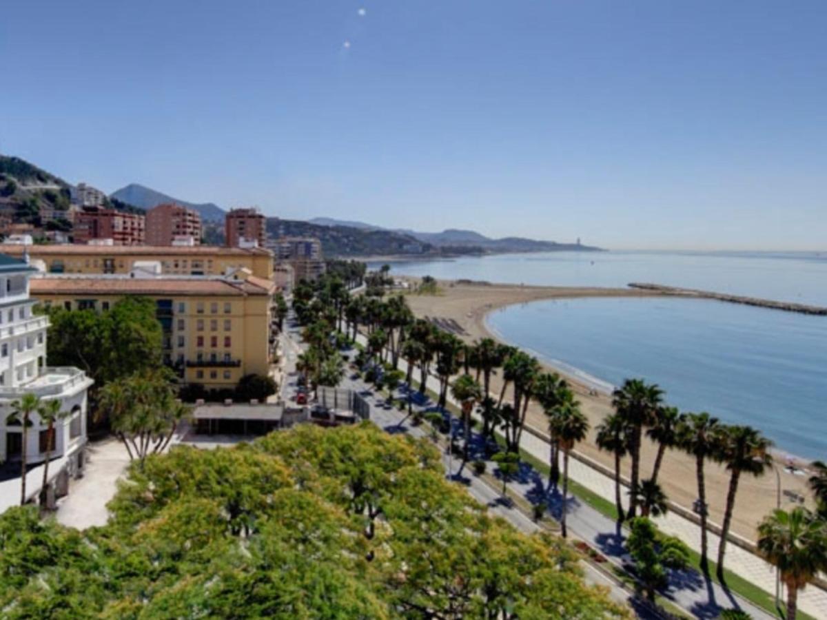 Apartamento Malagueta 1 Linea Playa Centro Málaga Dış mekan fotoğraf